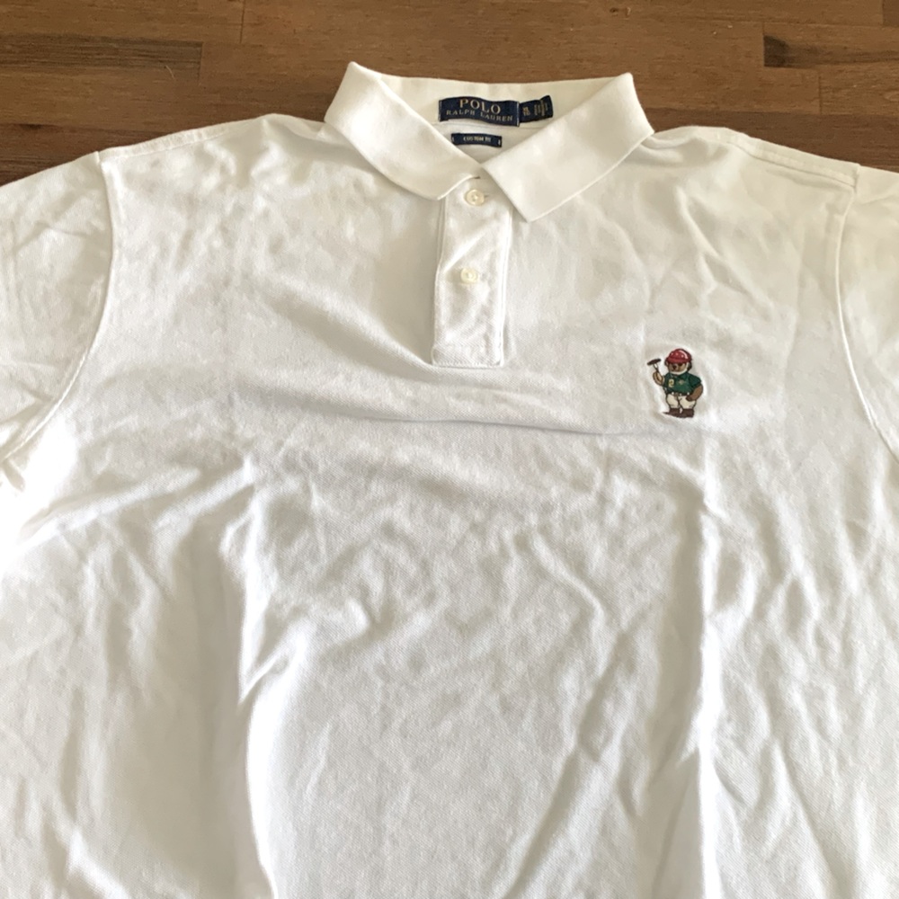 Ralph Lauren Polo Bear XL Shirt Sleeve Like New